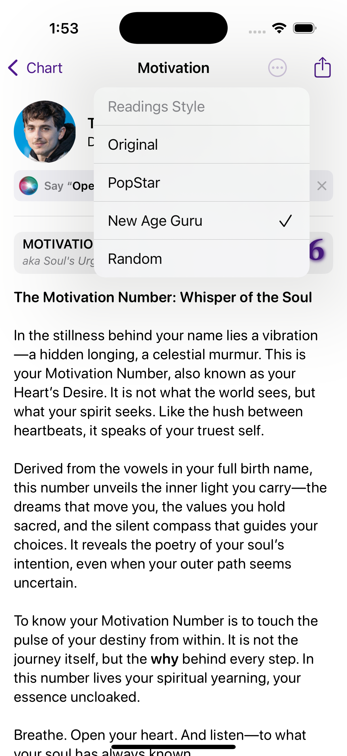 Numerology 2 App Intents
